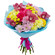 spray chrysanthemums roses and orchids. Burgas